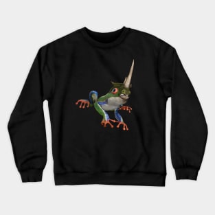 Funny frogrhino Crewneck Sweatshirt